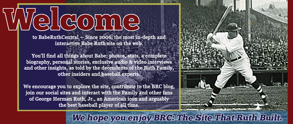 BRC Kids Section: Babe's Love For Kids Babe Ruth Central
